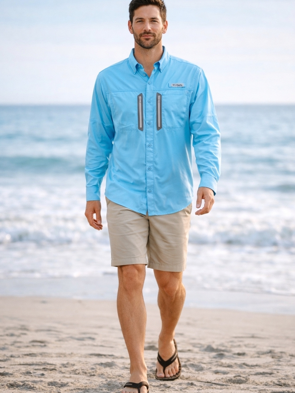 Columbia Terminal Tackle PFG Long Sleeve Fishing Shirt 2XL